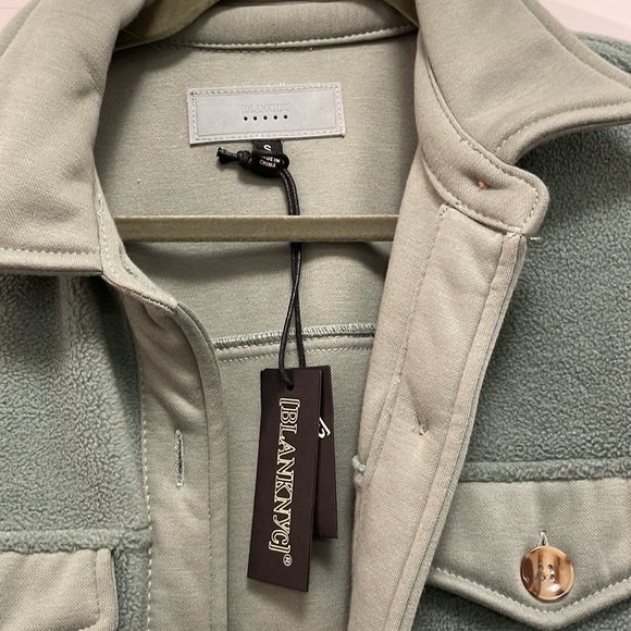 Blank NYC green shacket - Picture 3 of 6